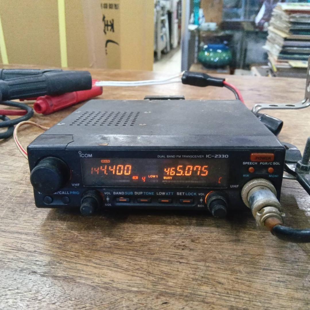 E◆ICOM　IC-2330　無線機　アイコム　1991年　モービル　通電確認済