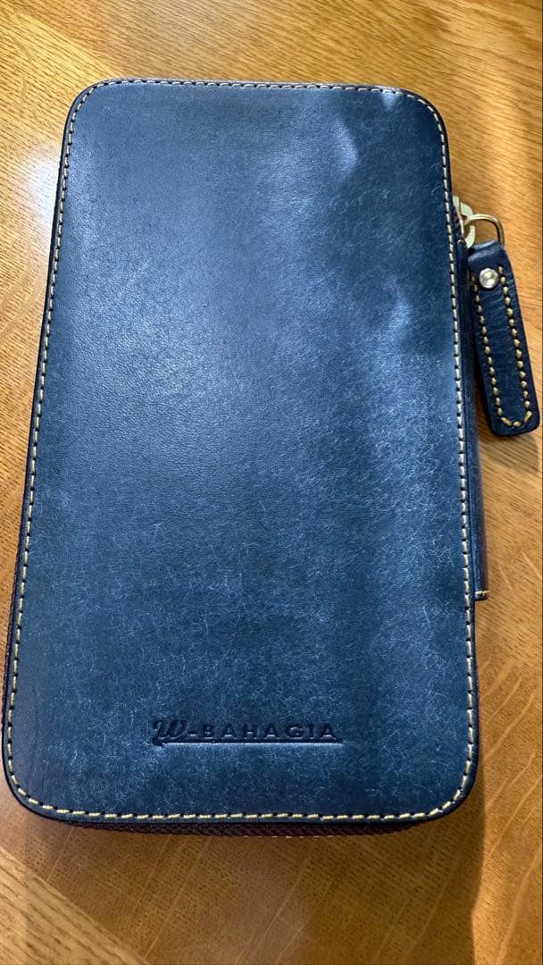 Bahagia＆Craft 10本差しペンケース プエブロネイビー