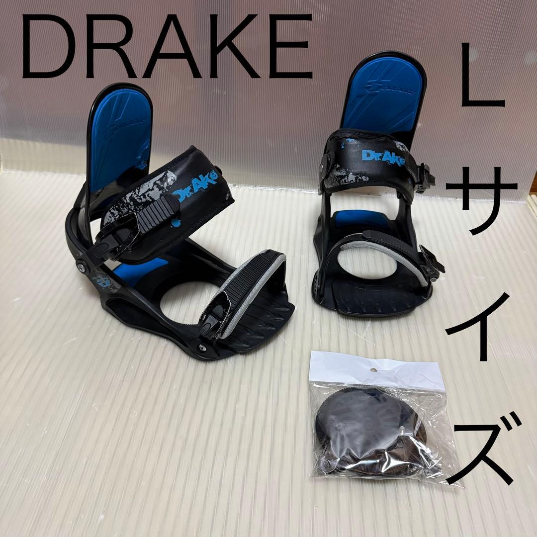 送料無料　DRAKE ドレイク　バインディング　Lサイズ　26cm〜30cm
