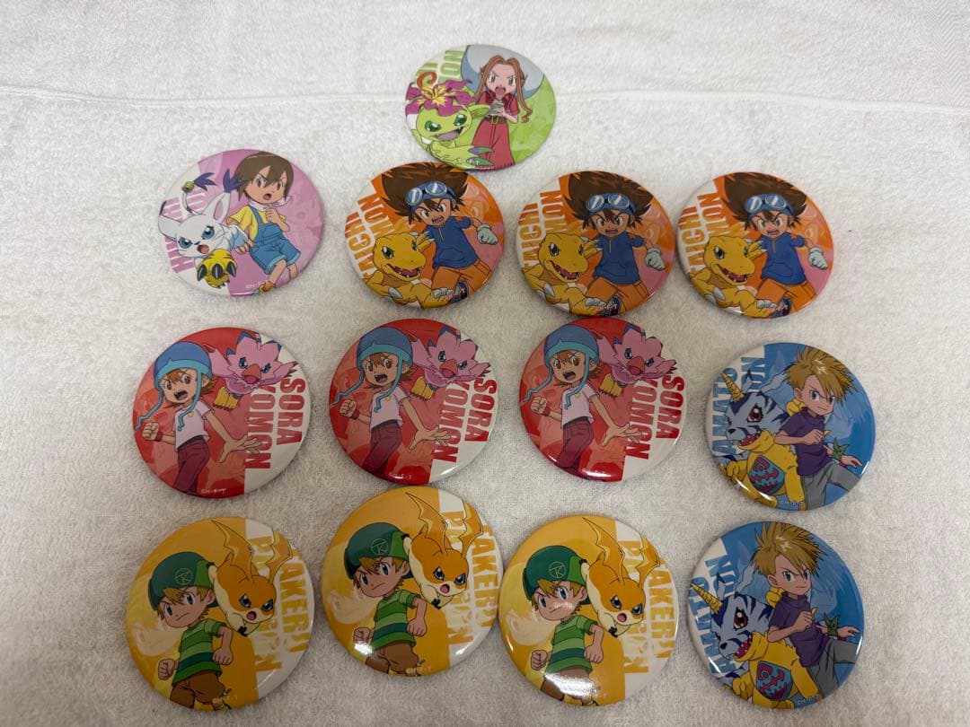 デジモン　缶バッジ　まとめ売り③