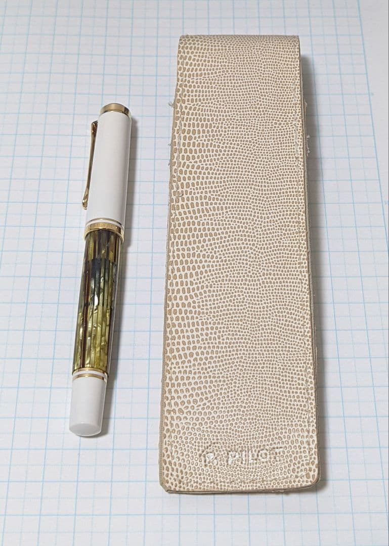 ペリカン 万年筆 M400 (EF) + pilot ケース