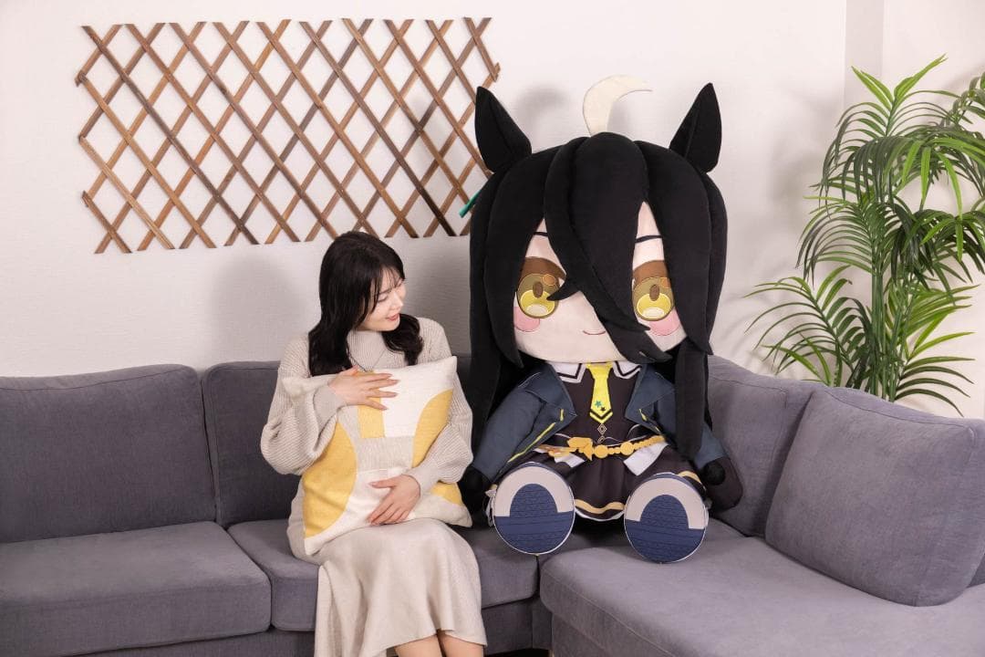 どきゅーと　マンハッタンカフェ　ウマ娘　超特大ぬいぐるみ　フィギュア　限定商品