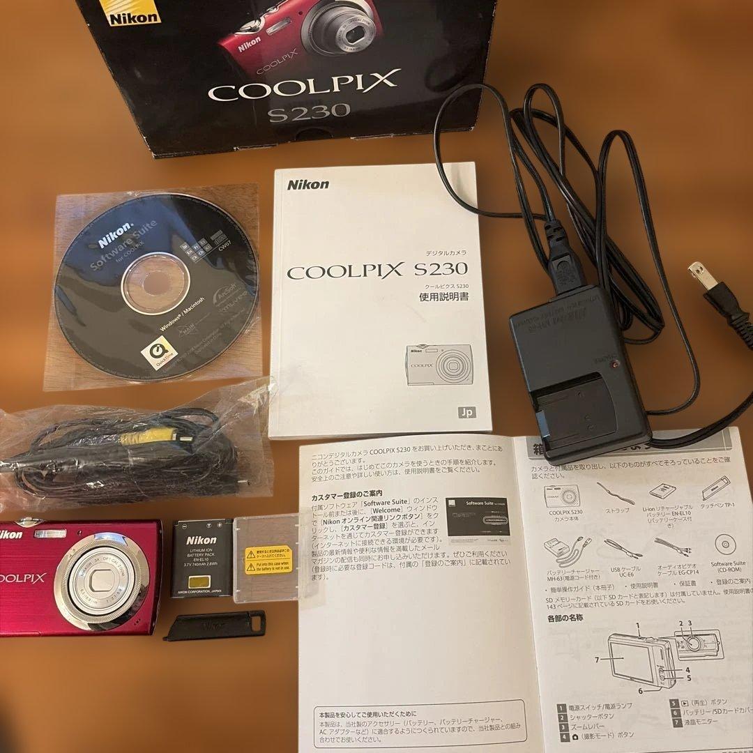 デジタルカメラ NIKON COOLPIX S230