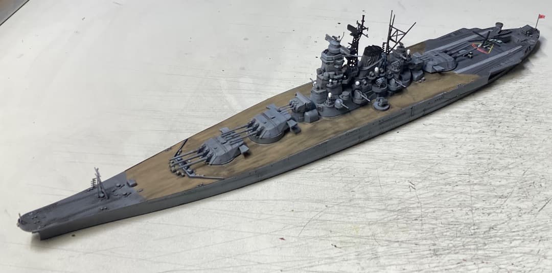 1/700　戦艦大和　近代化改修　架空史