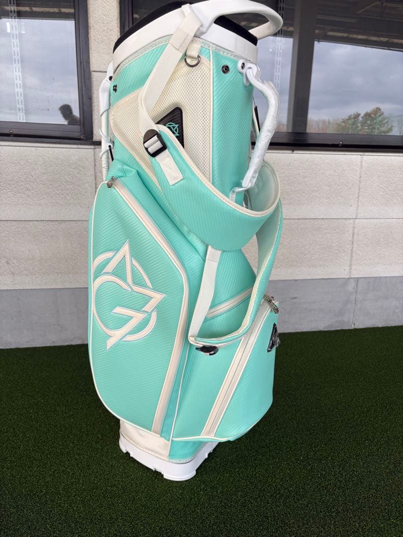omnix GOLF スタンドキャディバッグ ミントグリーン　新品
