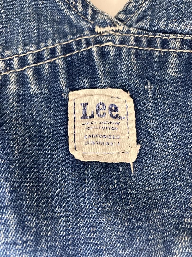 70s Lee 91-SB Jelt Denim デニムオーバーオール