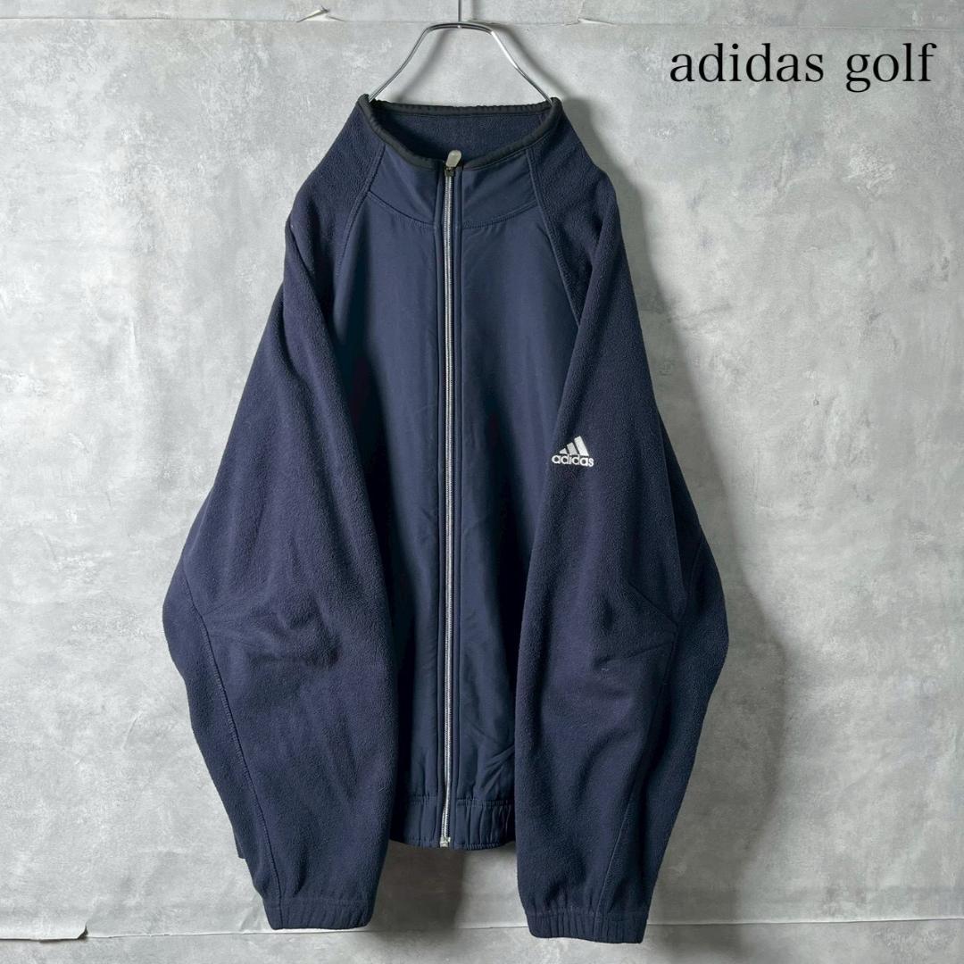 adidas アディダスゴルフ フリース 切り替え テックジャケット N2177