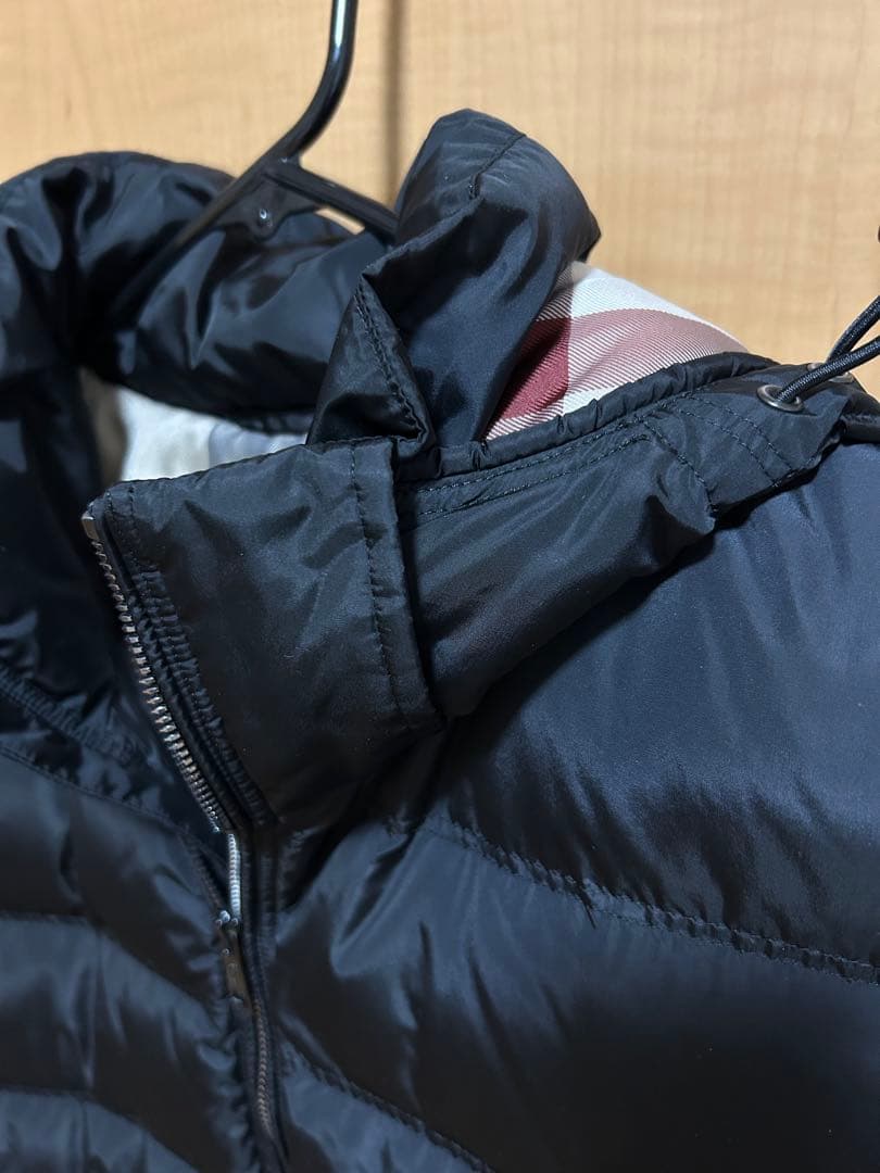 ブラックレーベルクレストブリッジ 店舗限定 CBチェック ダウンジャケット 美品