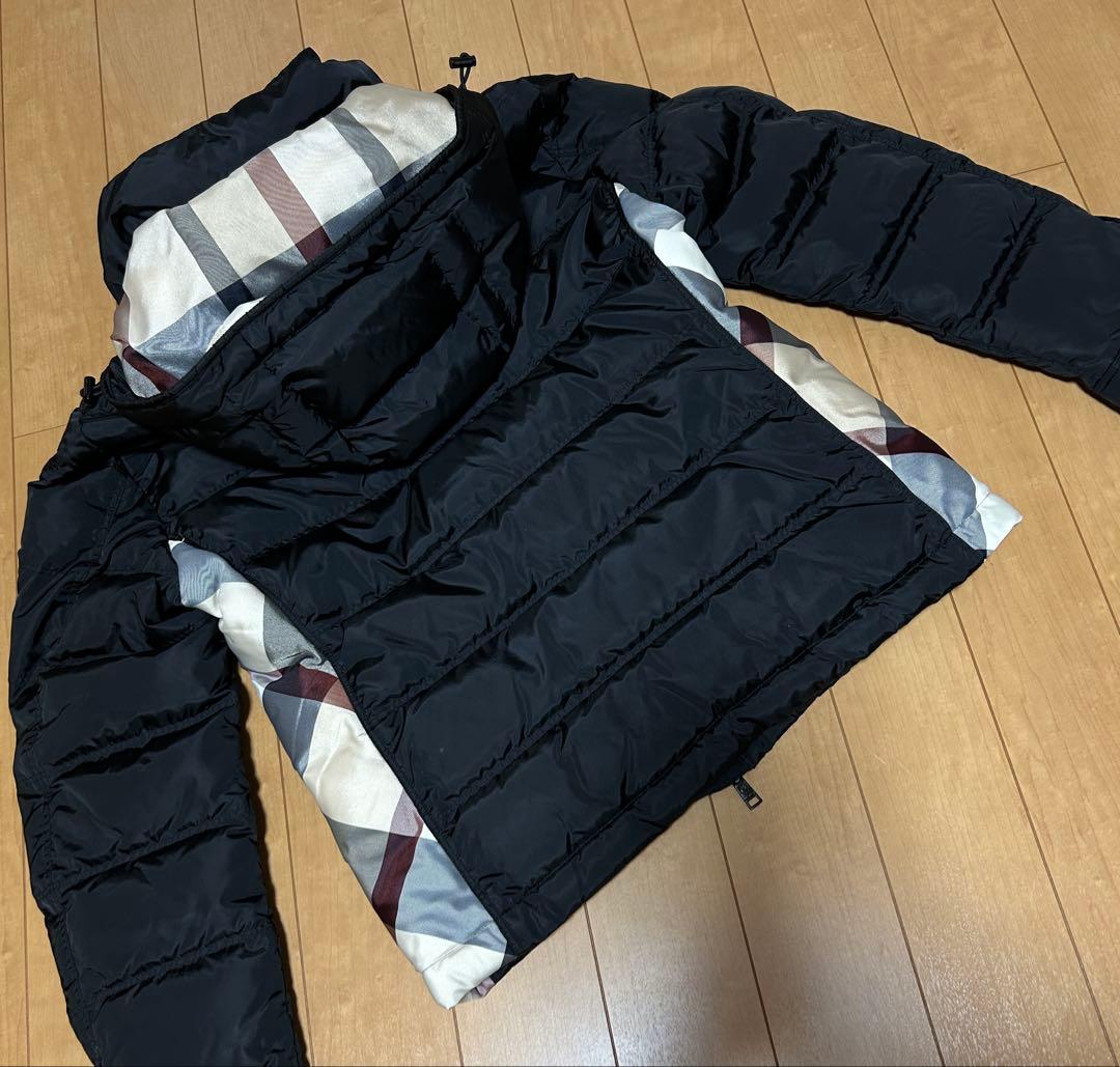 ブラックレーベルクレストブリッジ 店舗限定 CBチェック ダウンジャケット 美品