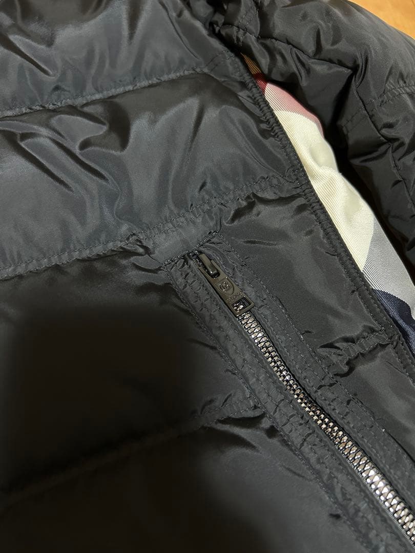 ブラックレーベルクレストブリッジ 店舗限定 CBチェック ダウンジャケット 美品