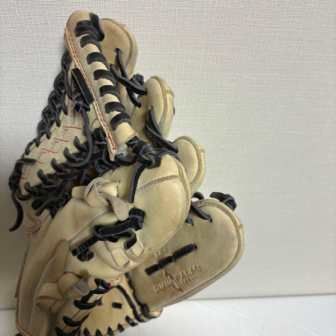 【良品】ローリングス HOH革 13インチ 外野兼用 軟式グラブ