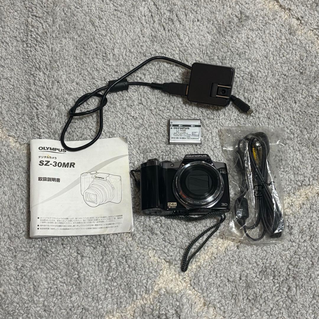 オリンパス コンパクトデジカメ 24倍ワイドズーム SZ-30MR