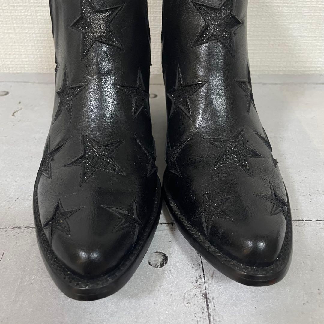 OLD GRINGO オールドグリンゴ ウエスタンブーツ　星　レザー　黒