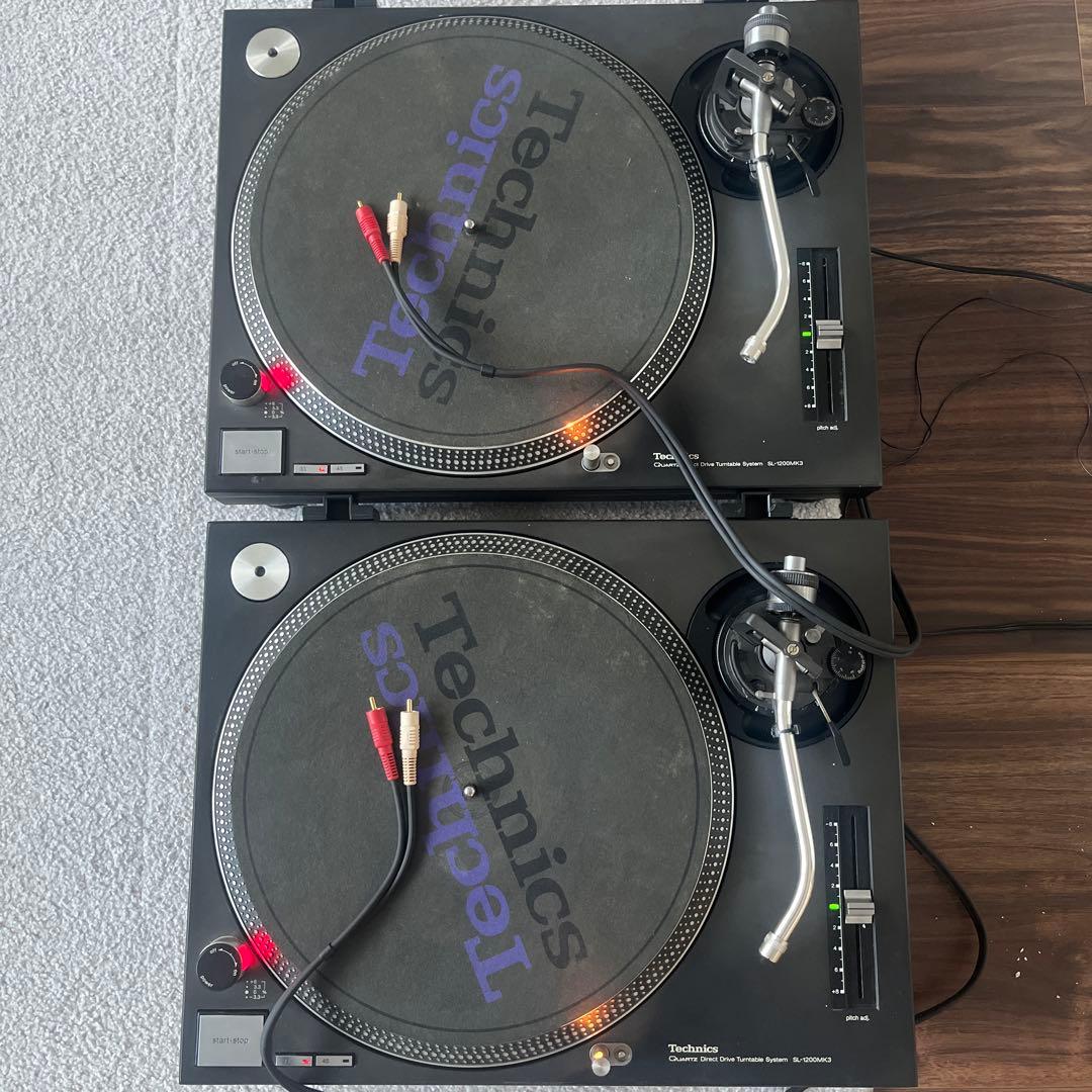 Technics SL-1200MK3 ターンテーブル 2台セット 箱付