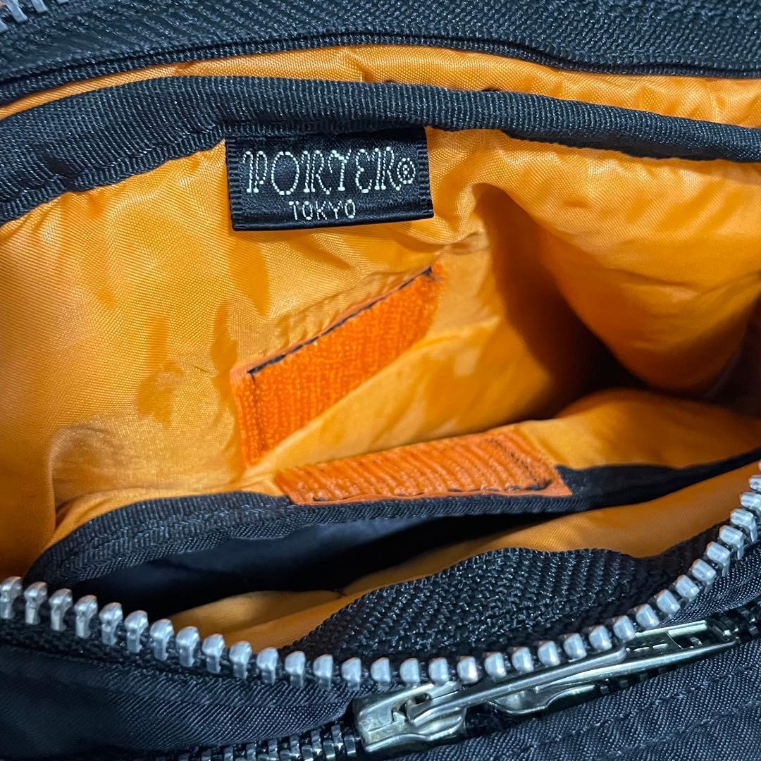 極美品 廃盤品✨ PORTER タンカー ２層 ブラック ショルダーバッグ