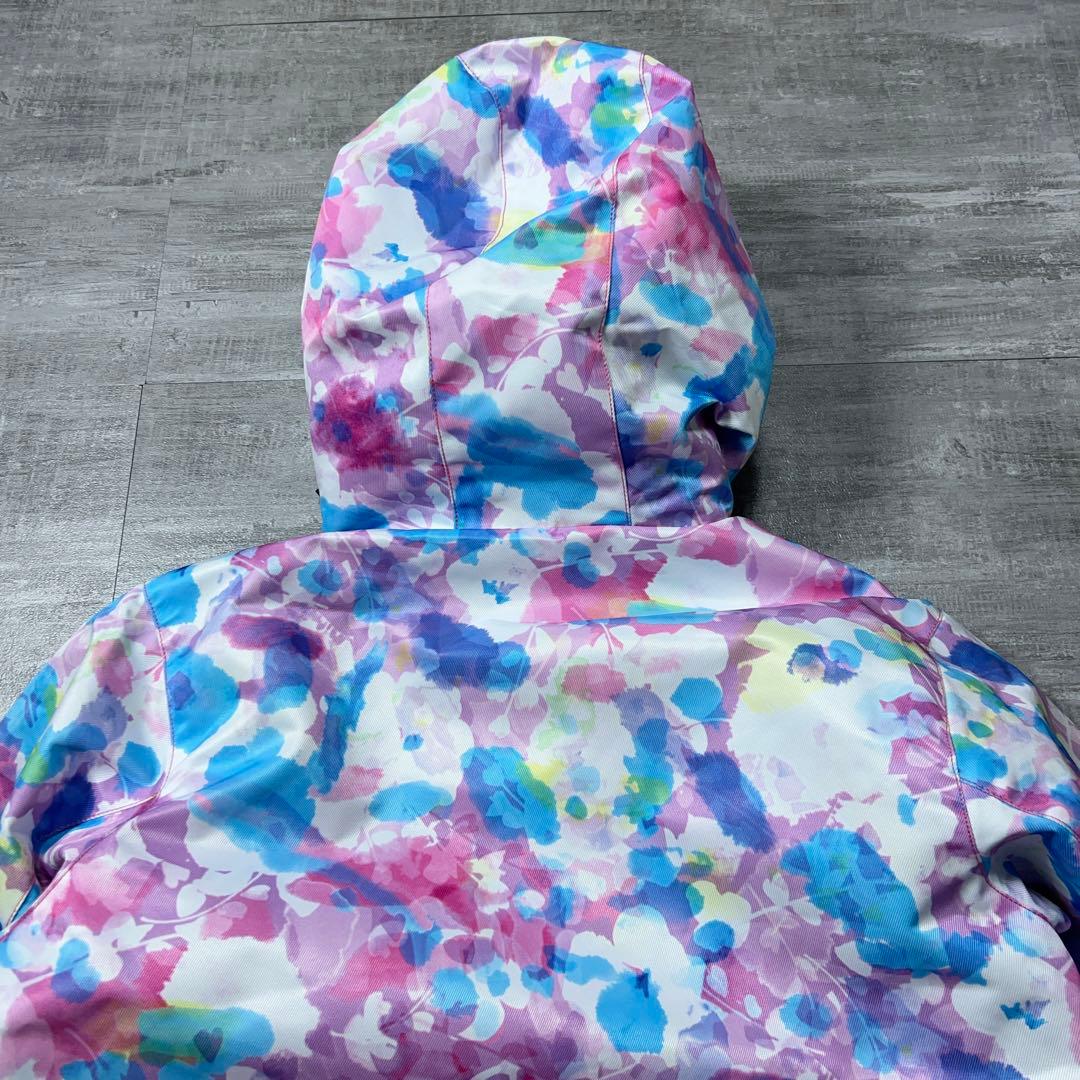 美品 argスノーボード 総柄 レディースL スキーウェア nature お買得