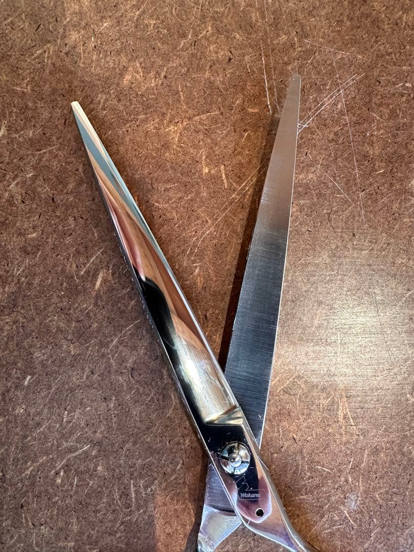 【中古品】ハサミの若菜 7.5インチストレートシザー