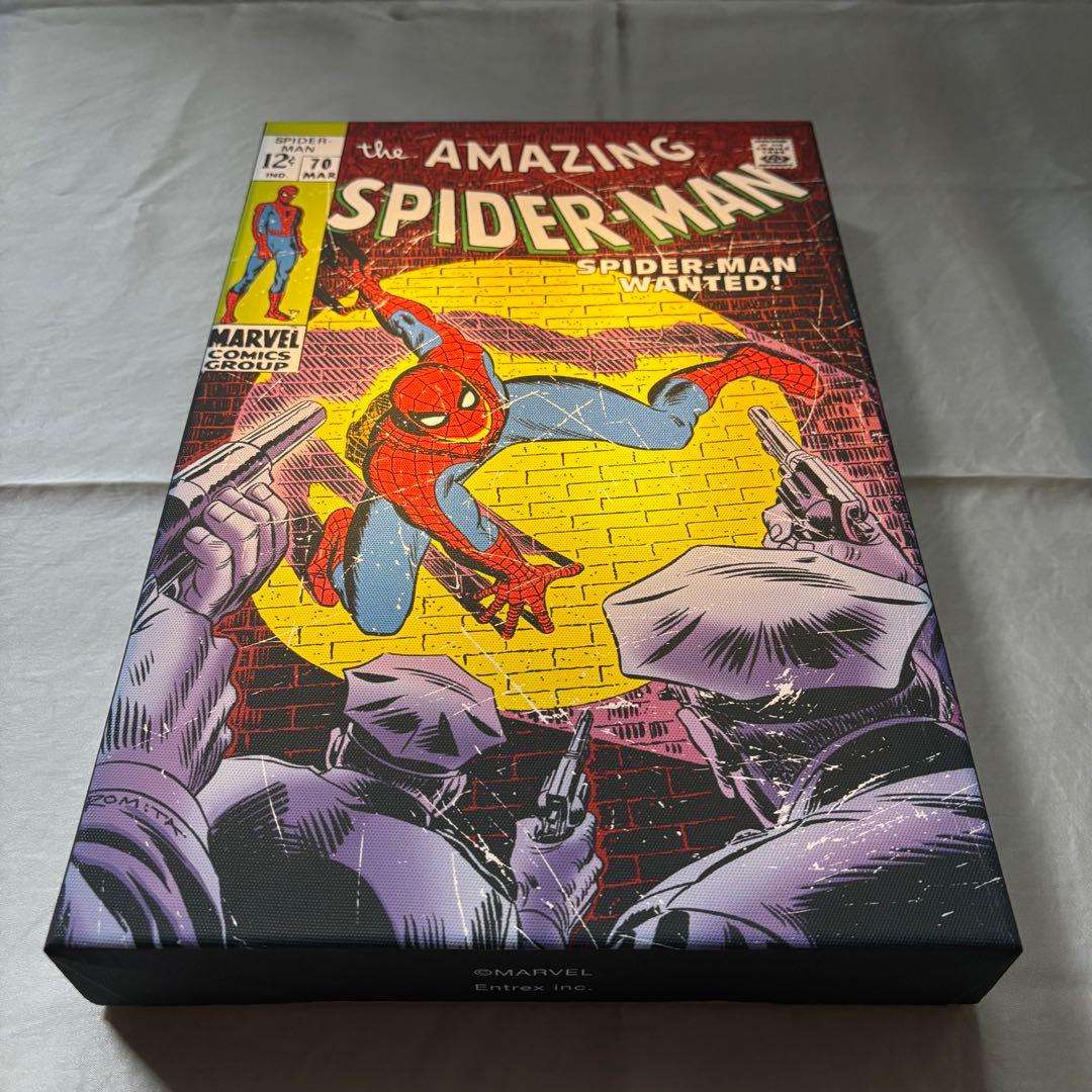 スパイダーマン ウォールライト ヨコ約20㎝、タテ約30㎝