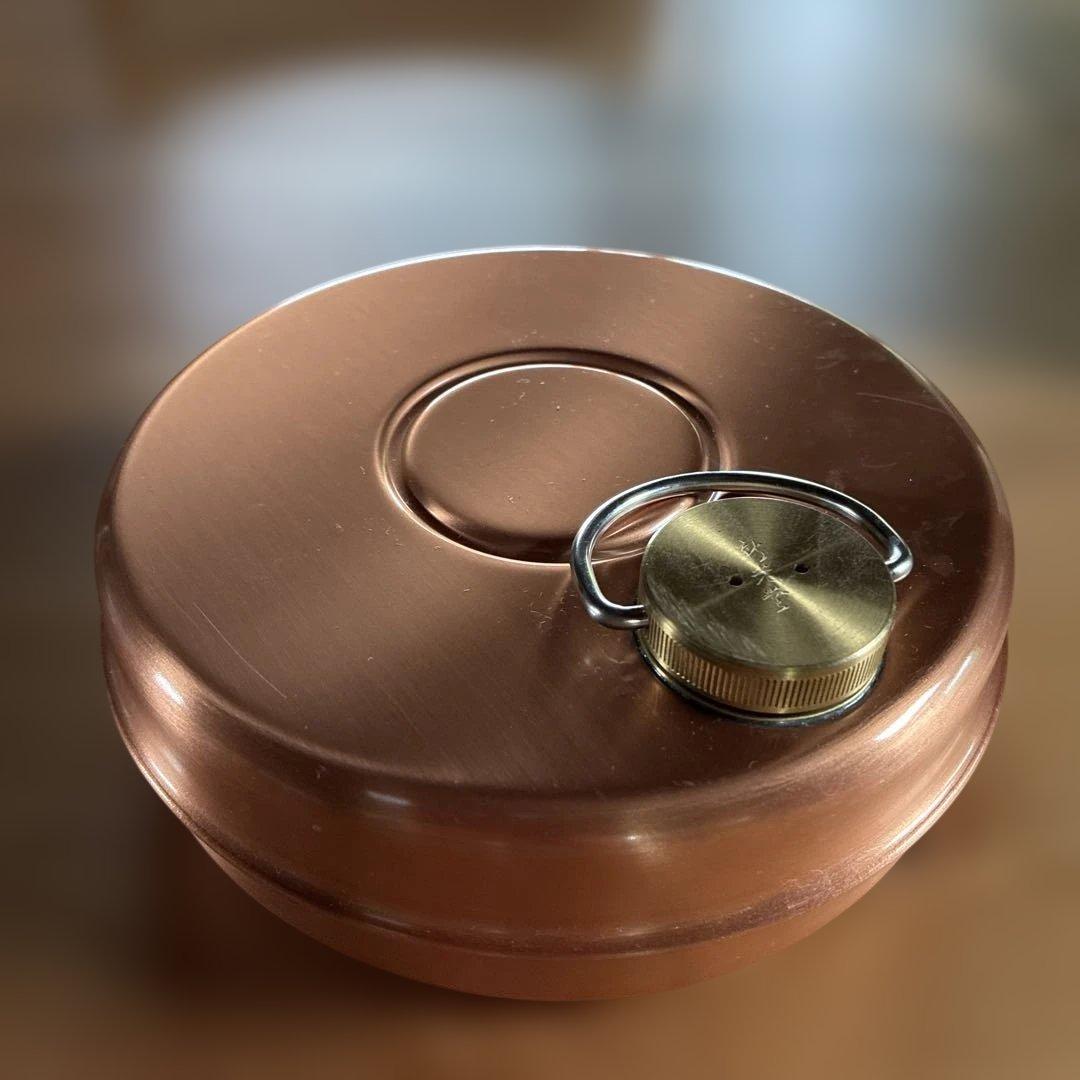 ミニ湯たんぽ 銅製