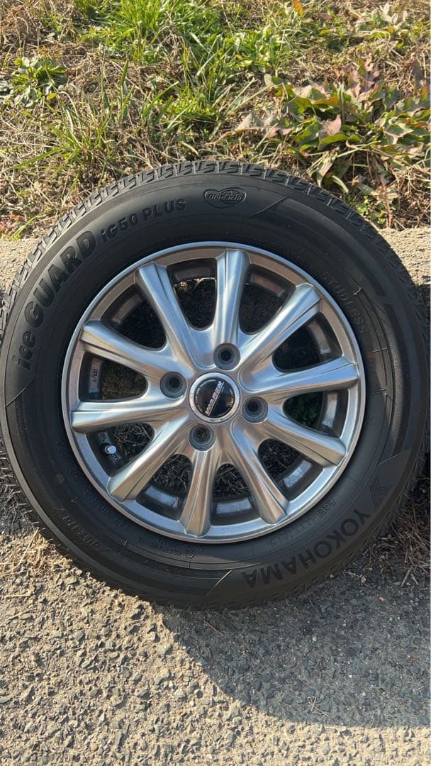 145/80R13 スタッドレスタイヤ・ホイールセット