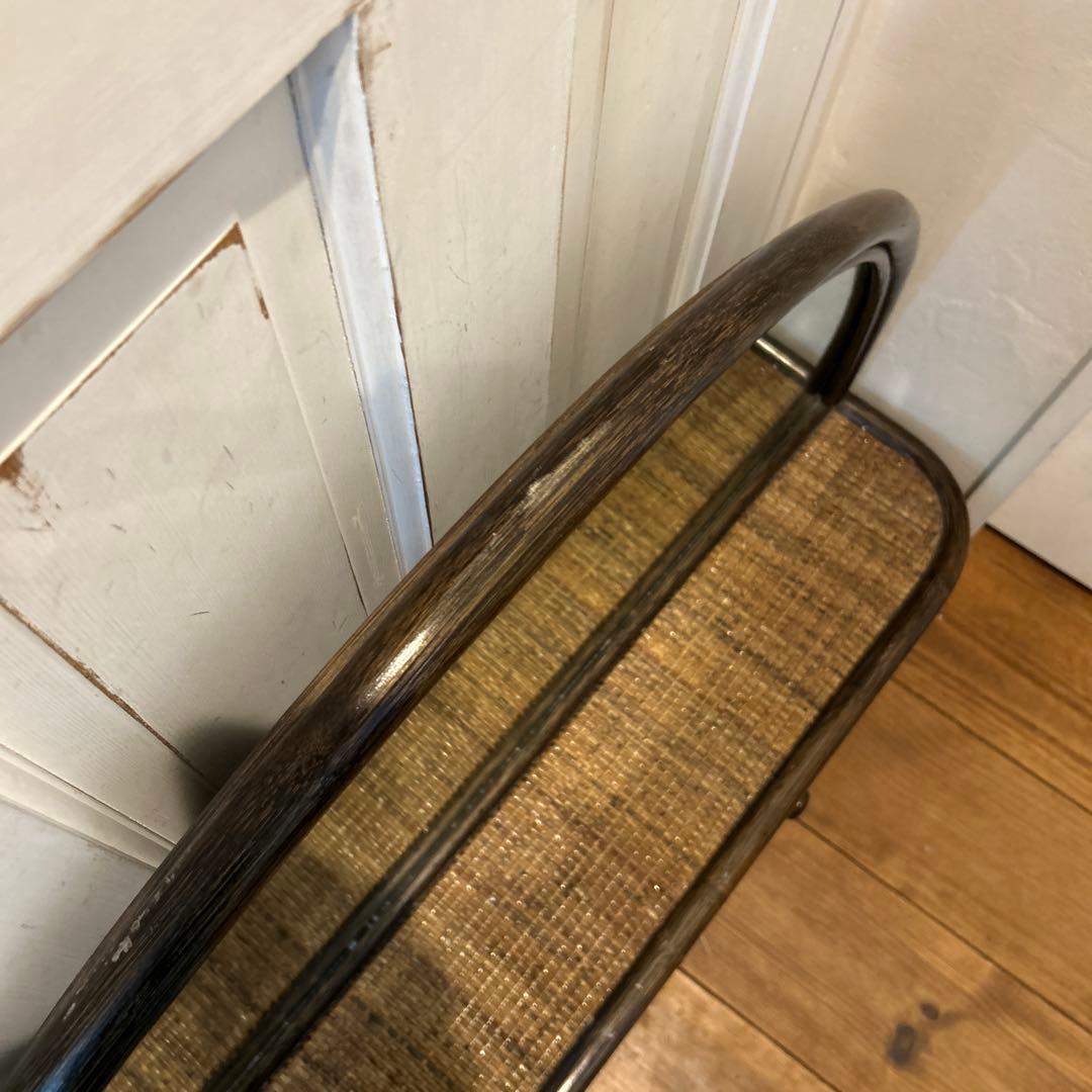 希少　ラタン　ドレッサー　家具　籐　鏡 引き出し収納　古道具　置き型　レトロ