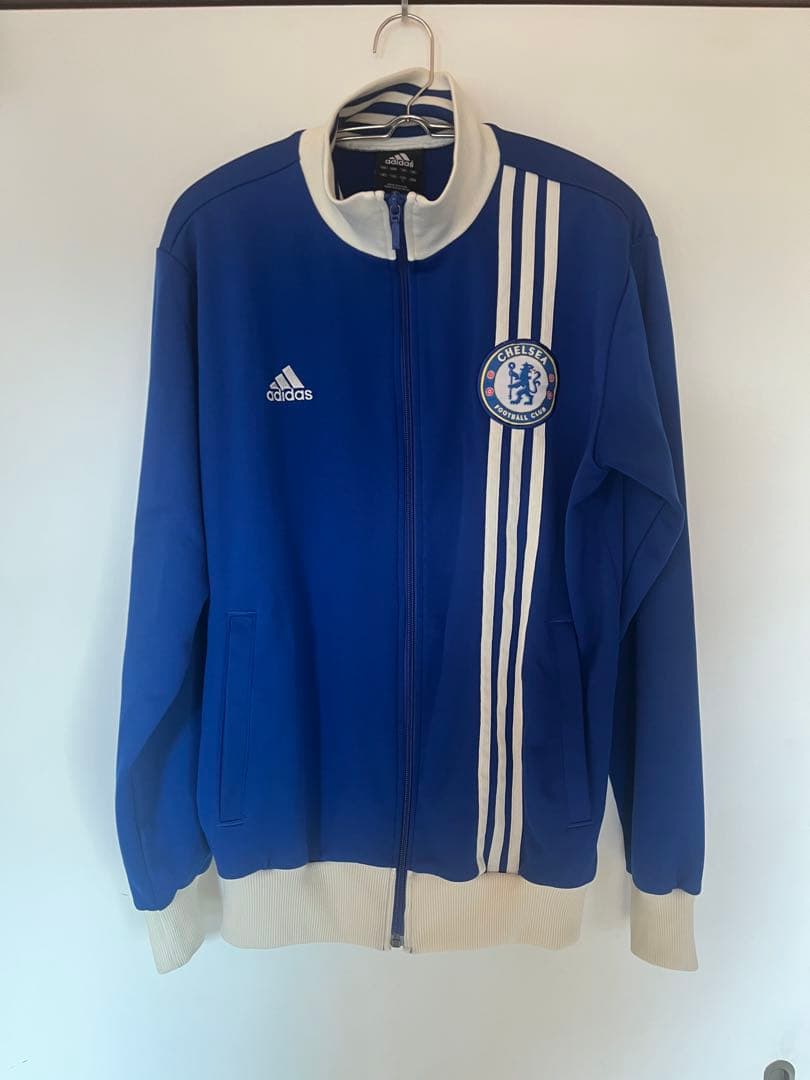 adidas チェルシーFC ジャージ　　生成りのホワイトライン