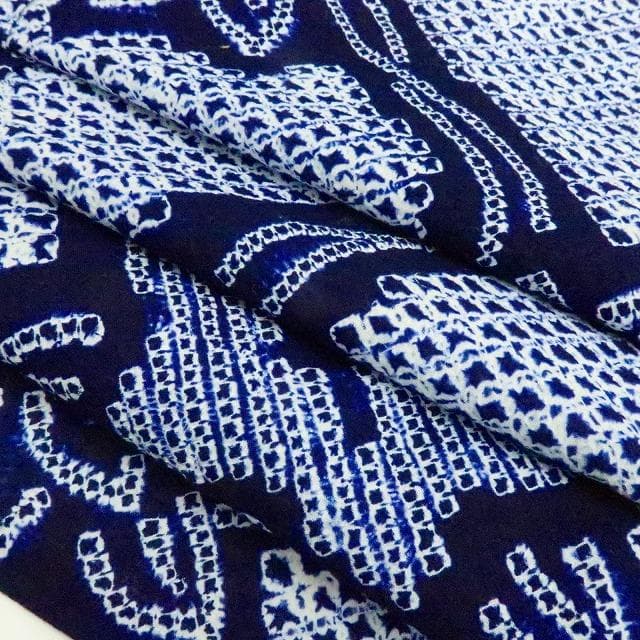 専用Y3457◆美品 有松鳴海絞り 綿 手縫い仕立て 高級浴衣 洗える夏着物