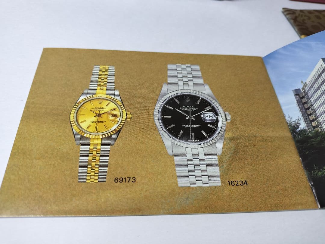 ROLEX DATEJUST デイトジャスト内外箱美品付属品セット