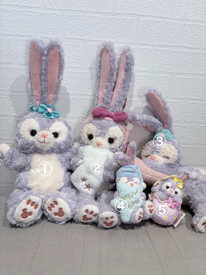 ステラルー ぬい ストラップ