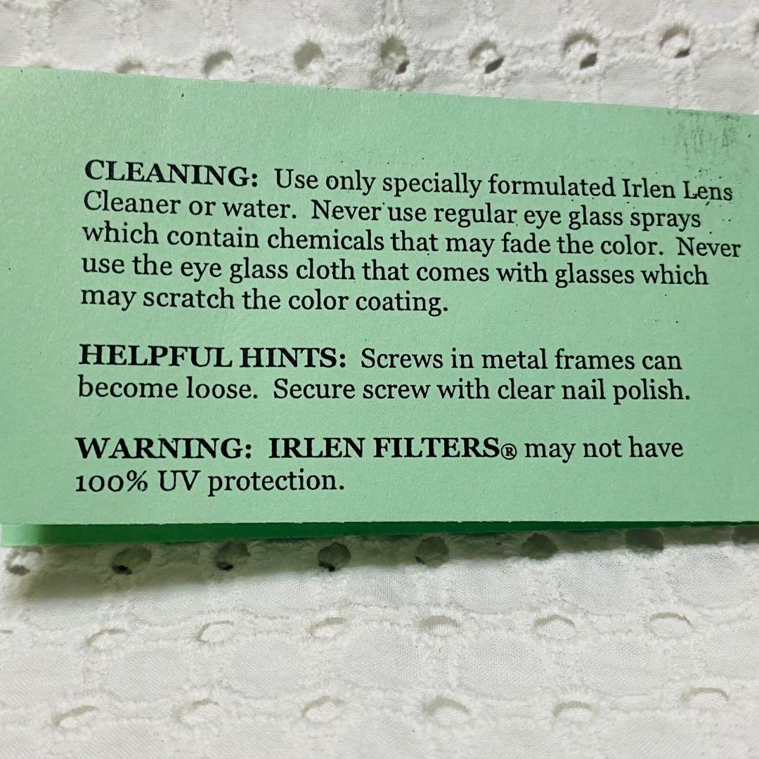 アーレンレンズ 1組 未使用 未加工 紫 パープル 特注 度なしレンズ　光過敏