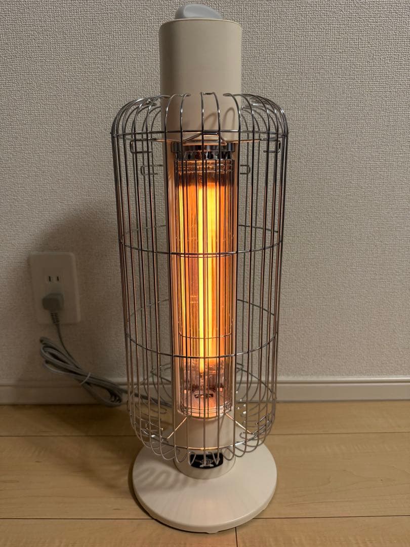 アラジン 電気ストーブ 遠赤グラファイトヒーター400W CAH-G42GD-W