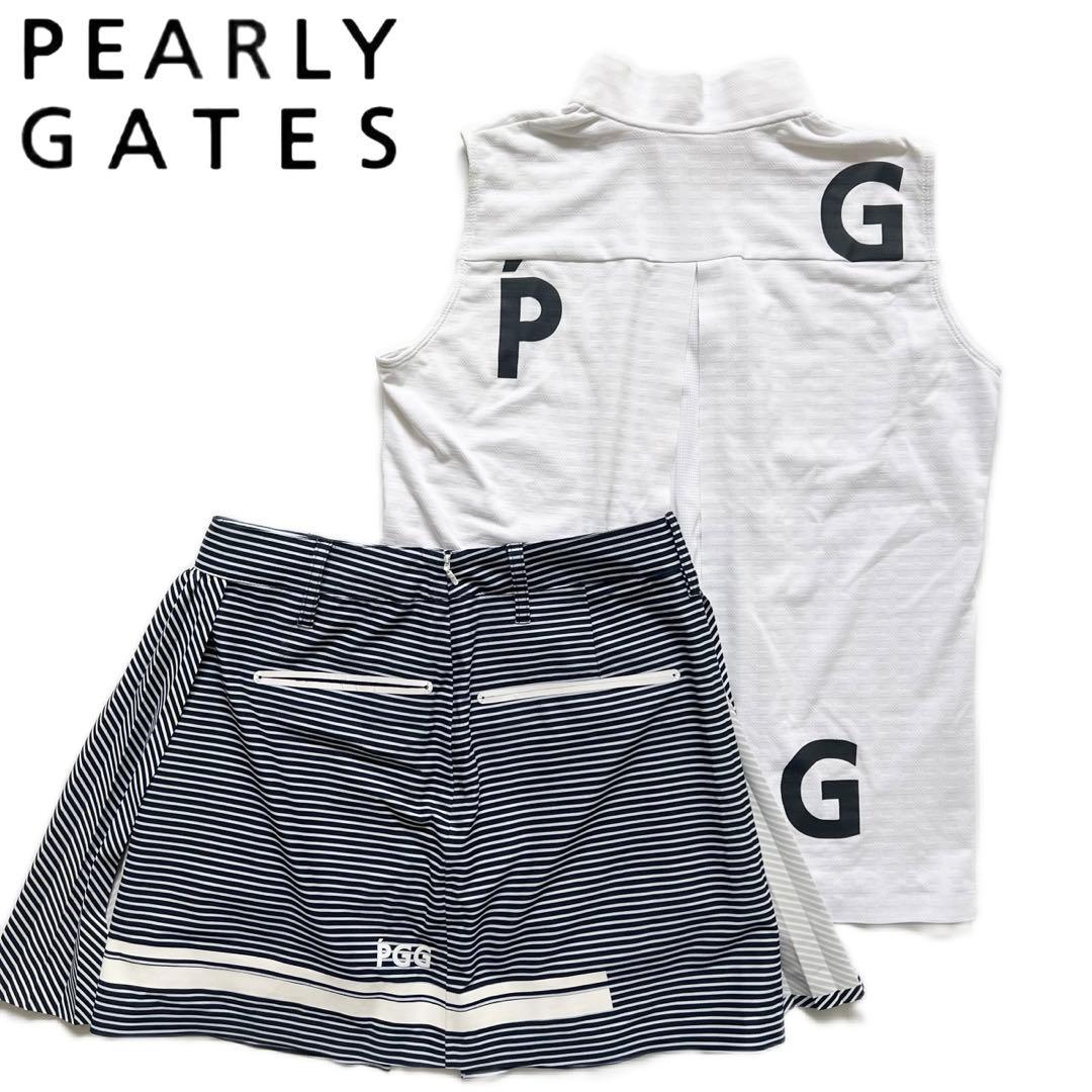 Pearly gates パーリーゲイツ　セットアップ　ノースリーブ　スカート