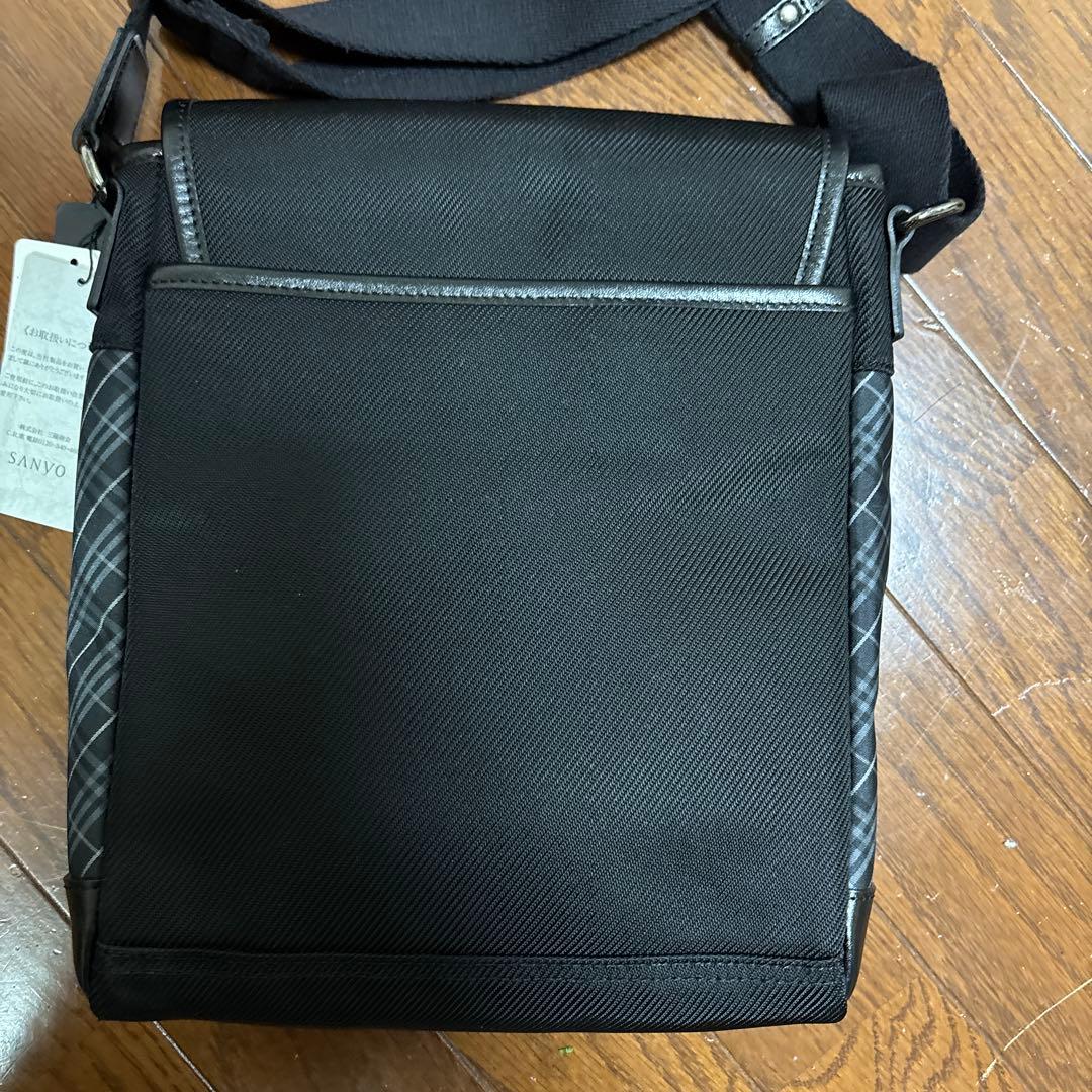 BURBERRY BLACK LABEL ショルダーバッグ ブラック