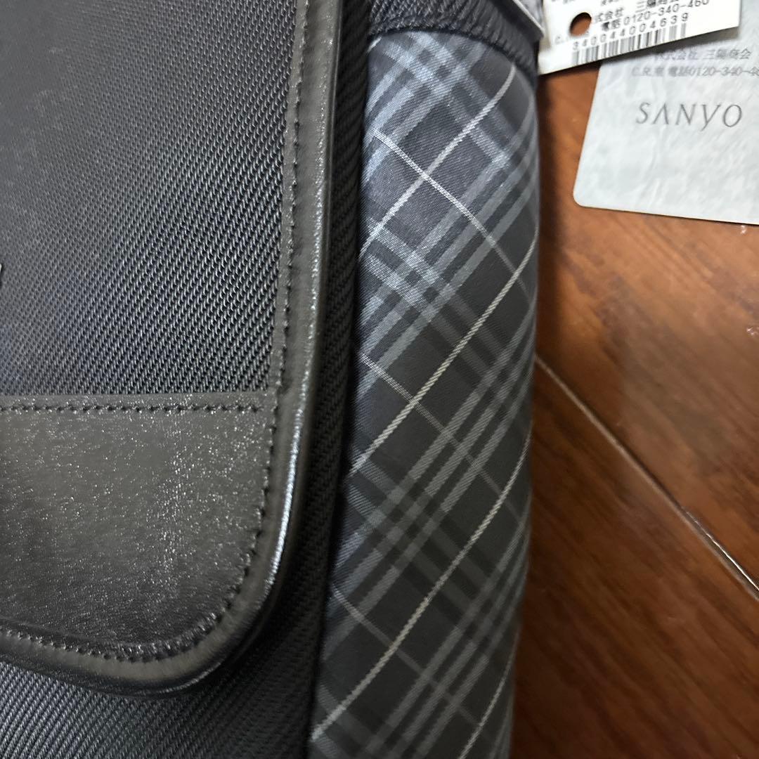 BURBERRY BLACK LABEL ショルダーバッグ ブラック