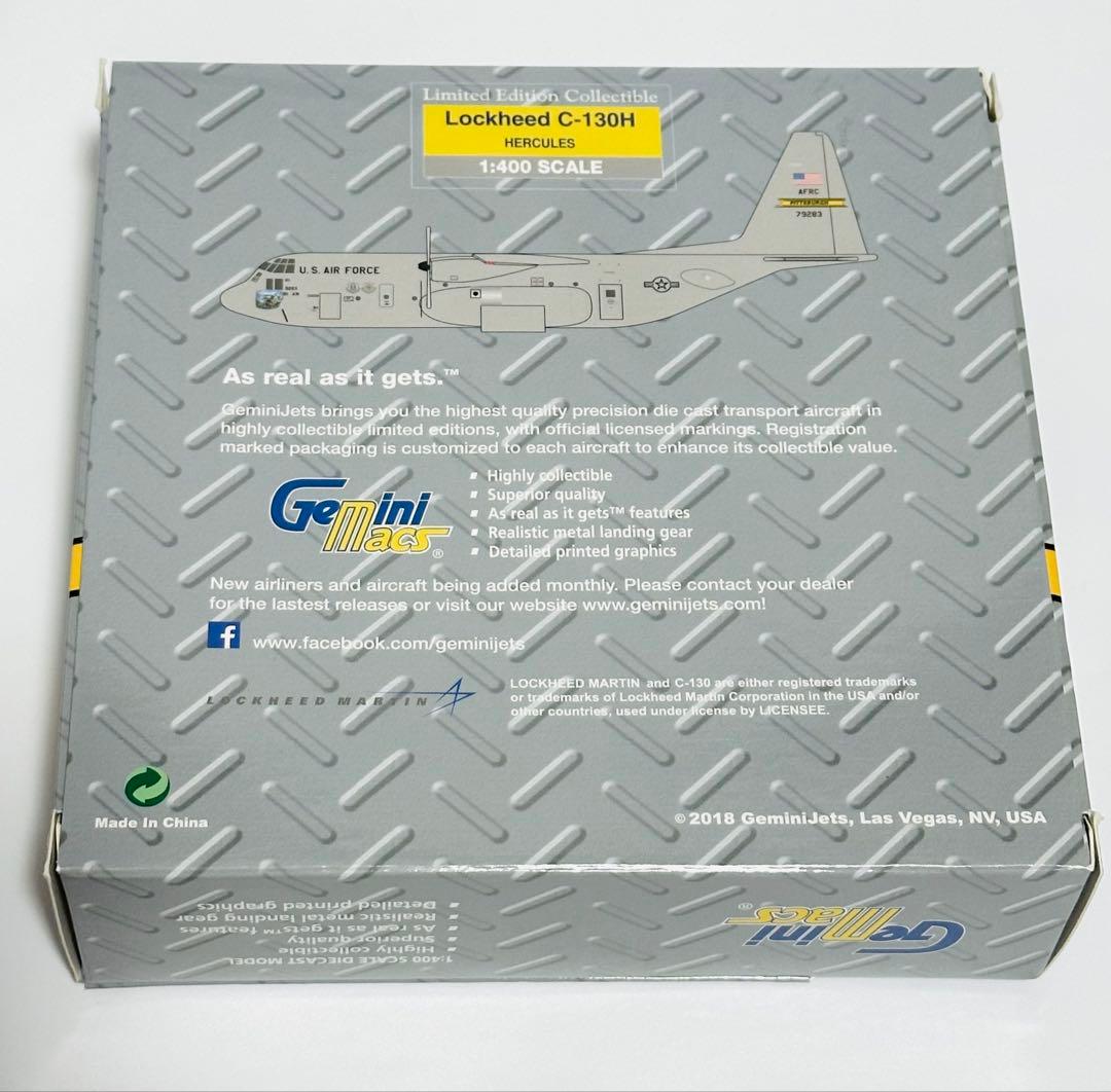 Gemini 1/400 Lockheed C-130H アメリカ空軍 限定版