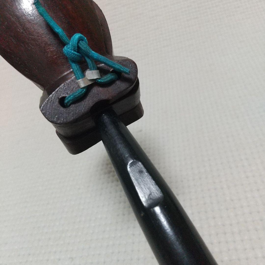 激レア♪NIKKAN製〈柄付きカスタネット〉キレの良い音♪木製 昭和レトロ