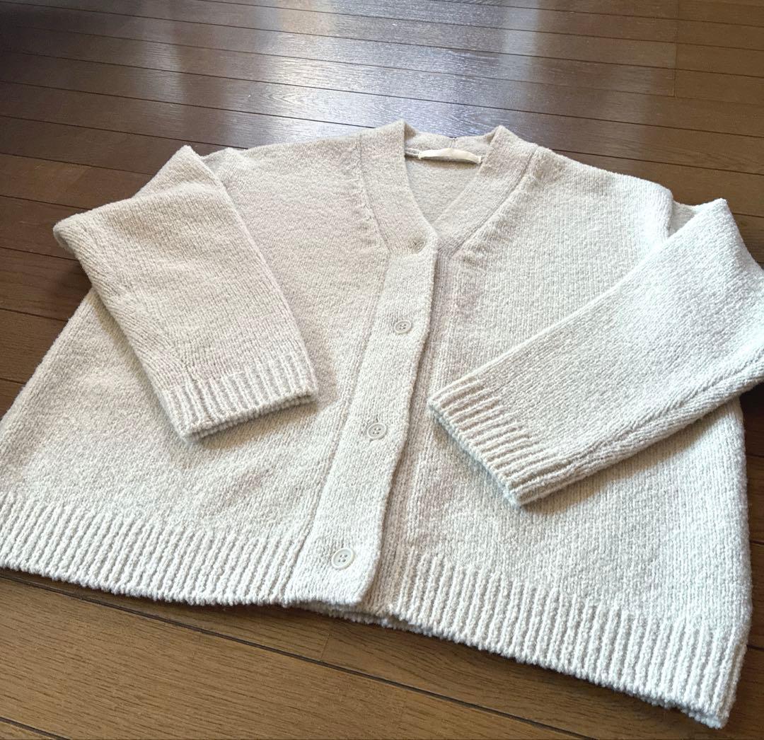 み*ほ様 美品★evam eva★25AW 今季リニュー　ウールカーディガン