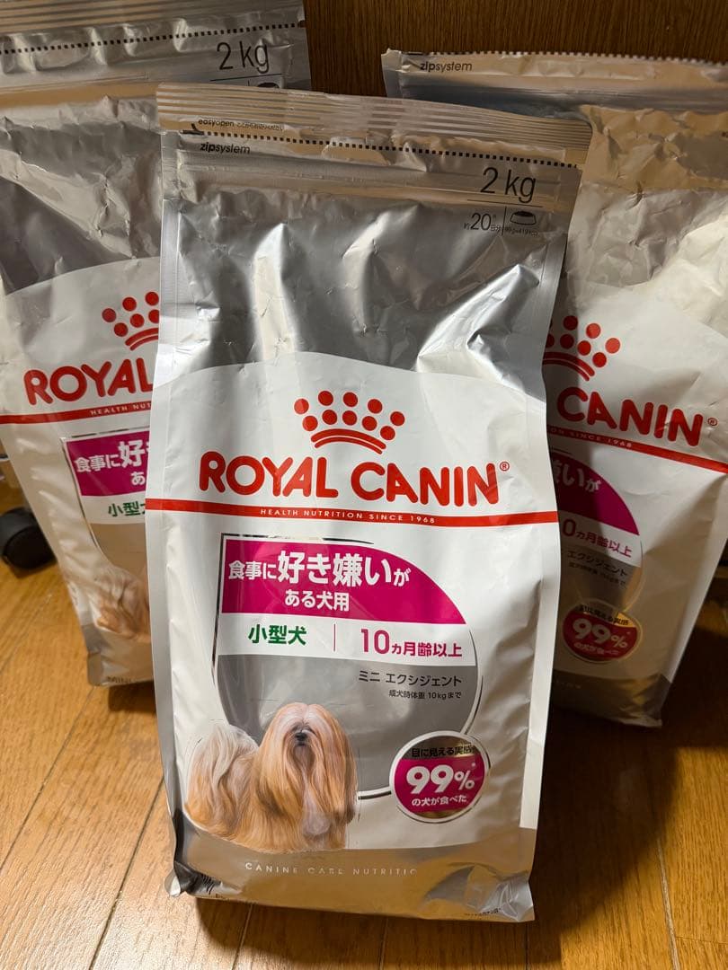  CANIN 好き嫌いドライフード 2kg×3袋