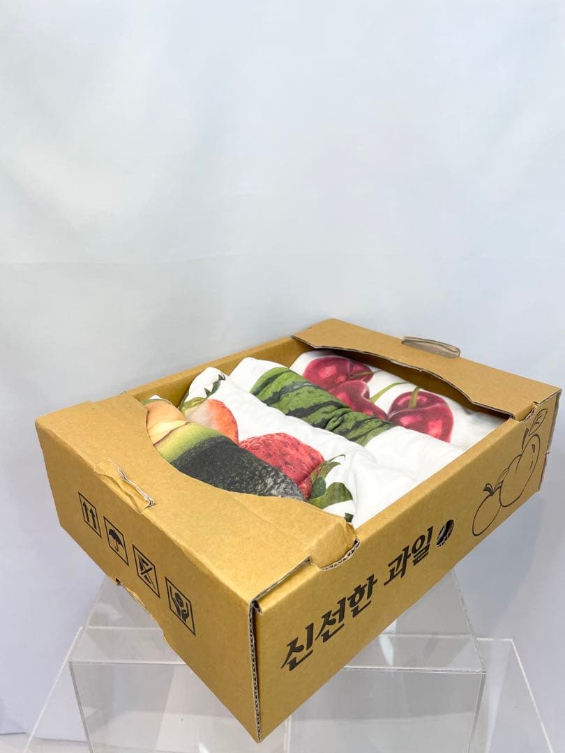 韓国ストリートブランドKim’s Fruits Tシャツ4枚セットS•XL限定品