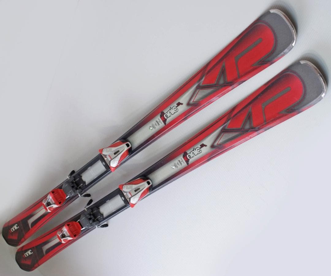 ☆ K2 konic75 163㎝ 軽量で操作性に優れるカービングスキー板