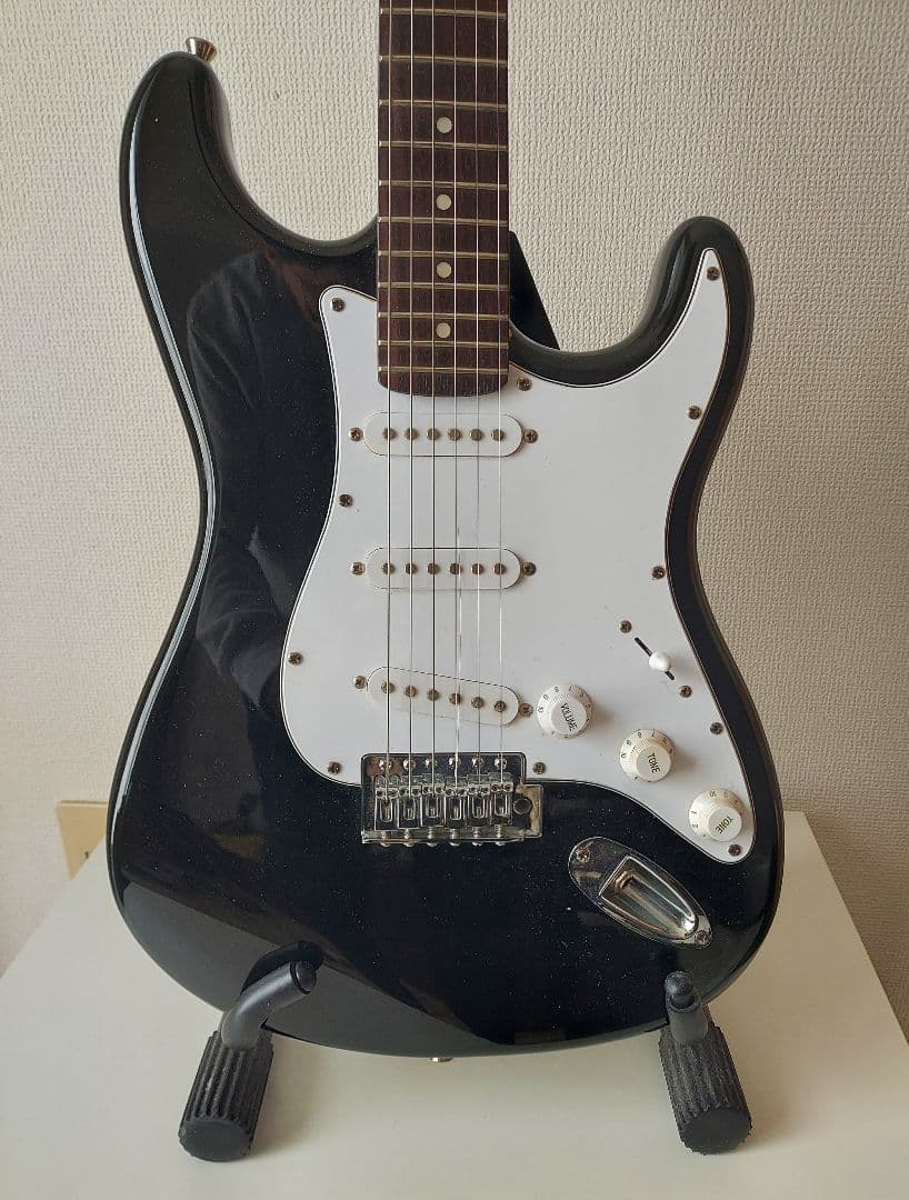 ターボ・ブレンダー回路　ストラトキャスター　トラ目ネック　オレンジドロップ