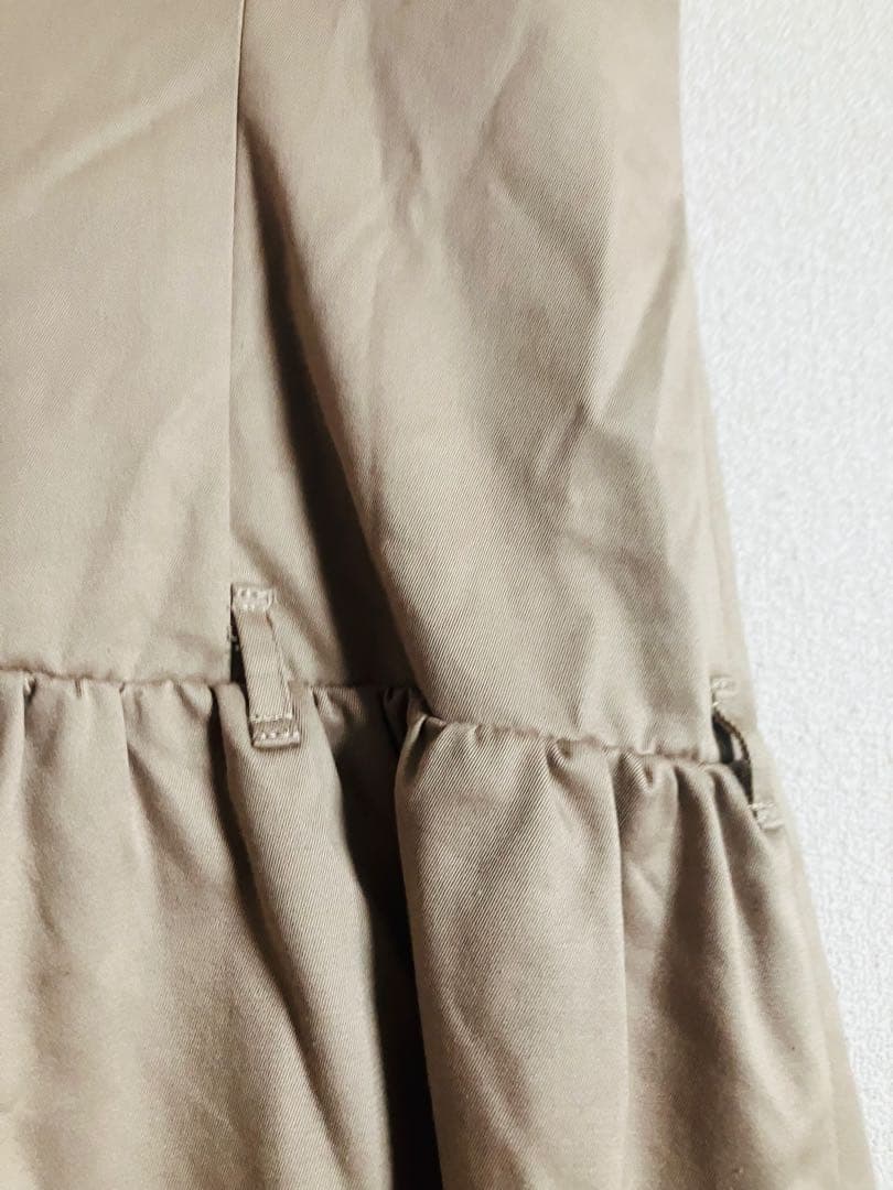 激レア　BURBERRY ブルーレーベル　フリルノースリーブ シャツワンピース