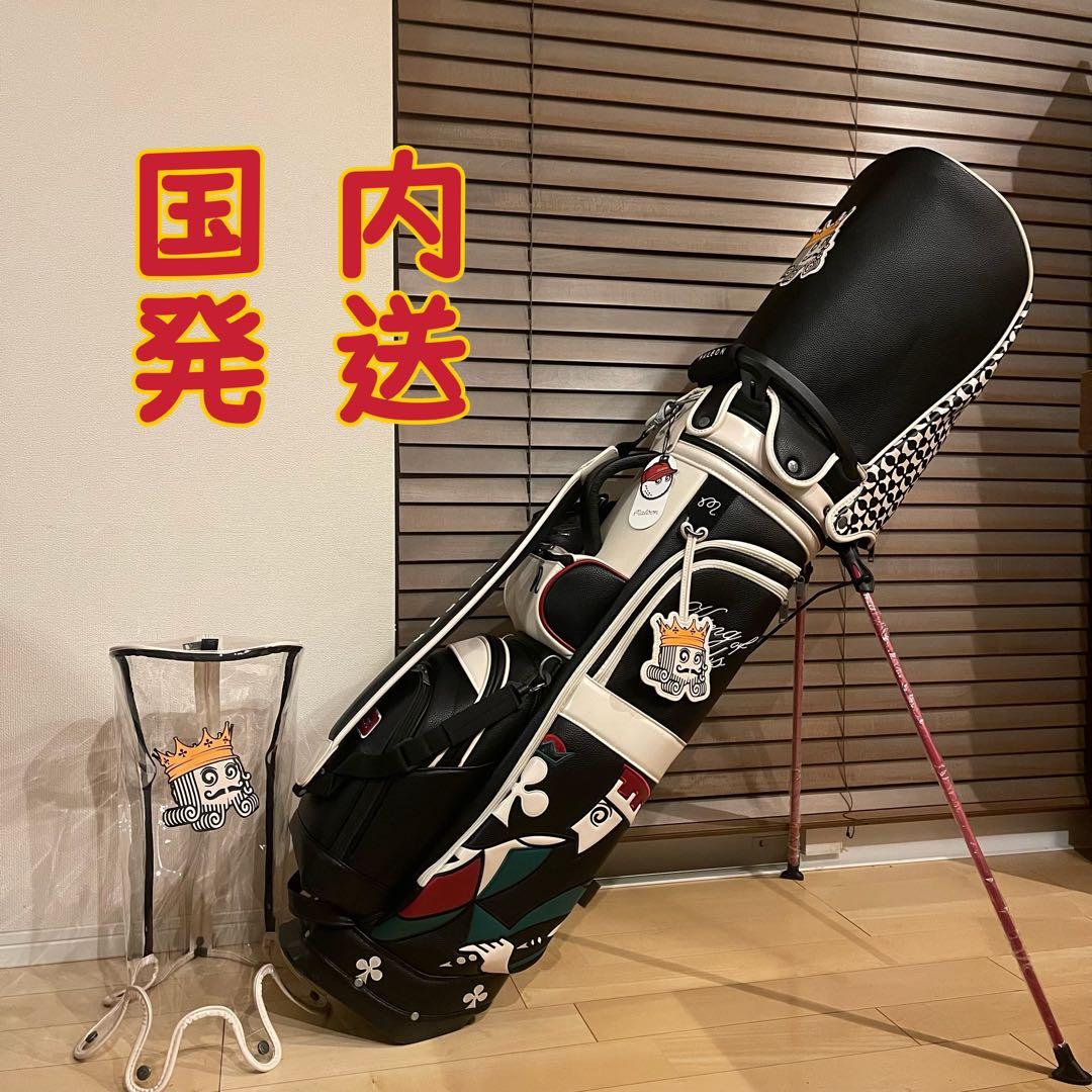 や*ん様 即発送 25新作 MALBON マルボンゴルフ キャディバッグ KIN