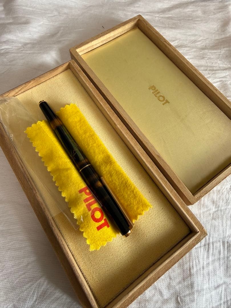 パイロット蒔絵万年筆、竹