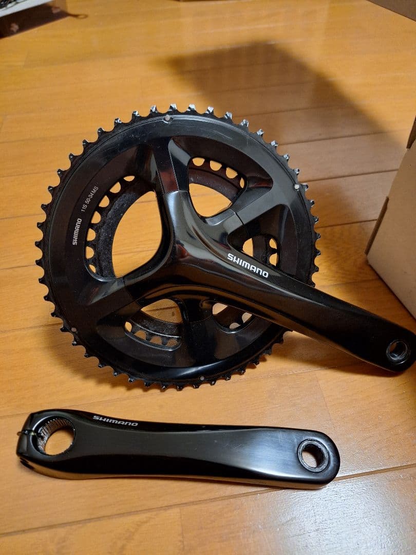Shimano クランク FC-RS510 50/34T ブラック