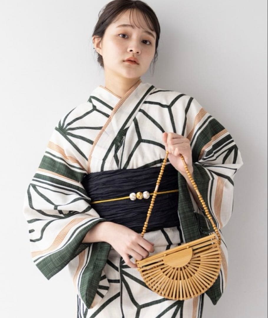 【新品未使用】ゆかた館グレース　浴衣5点セット