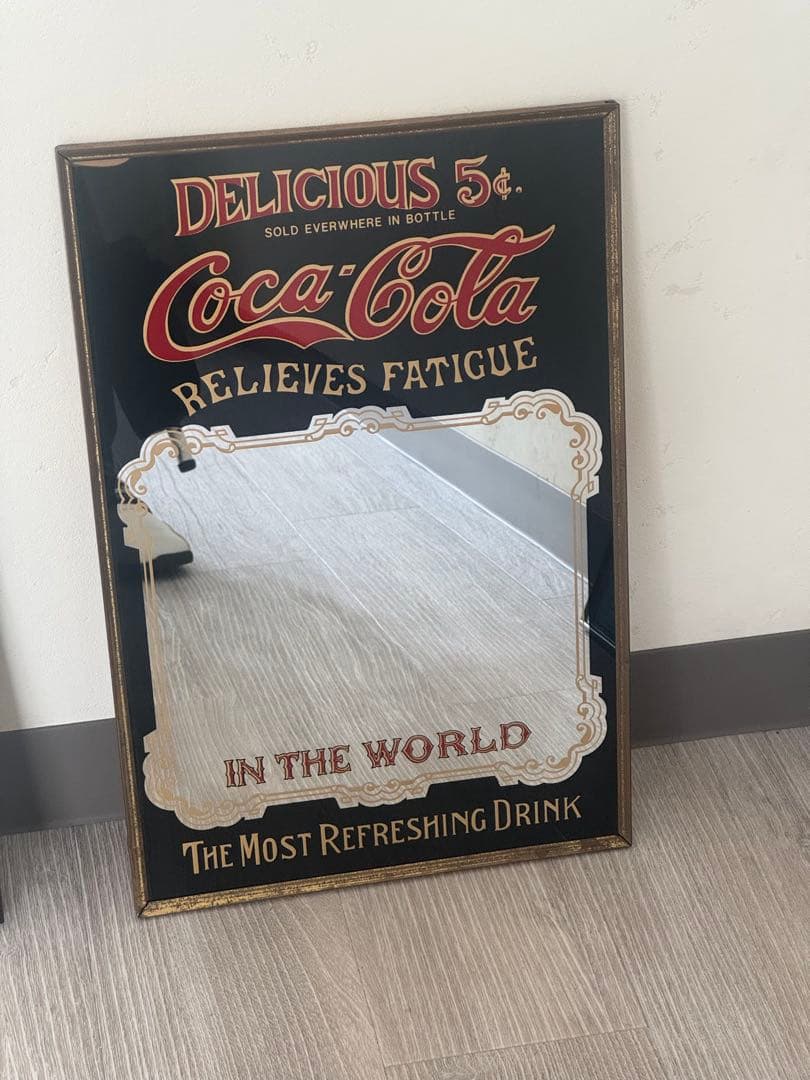 Coca-Cola ビンテージミラー
