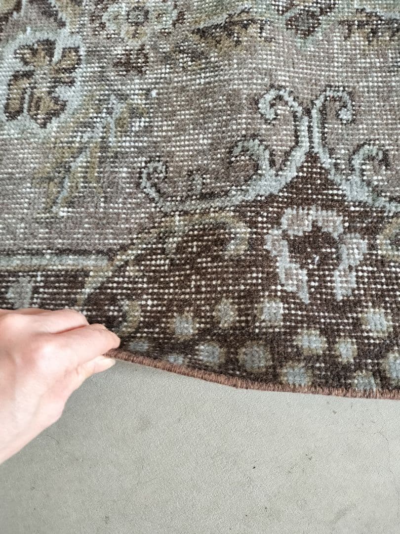 【まめた】大判/ダークグレーオーバーダイ　No.635