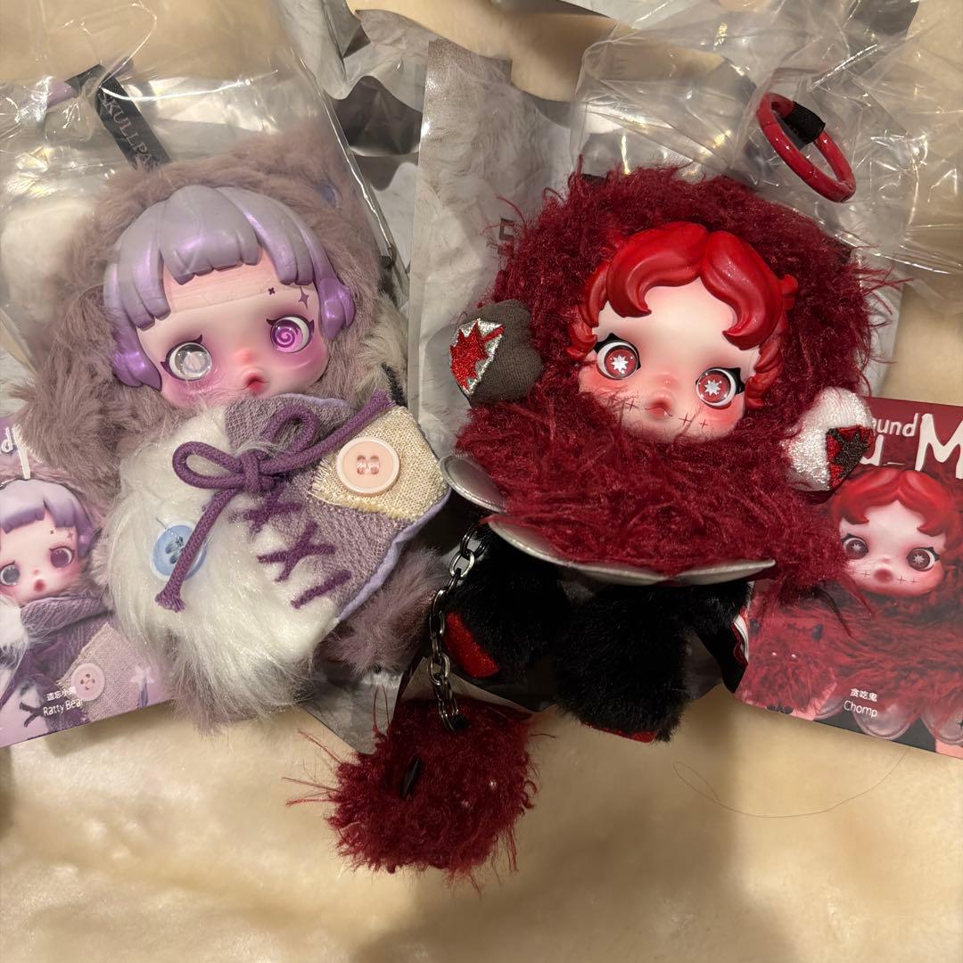 POPMART スカルパンダ ぬいぐるみペンダント 2点セット