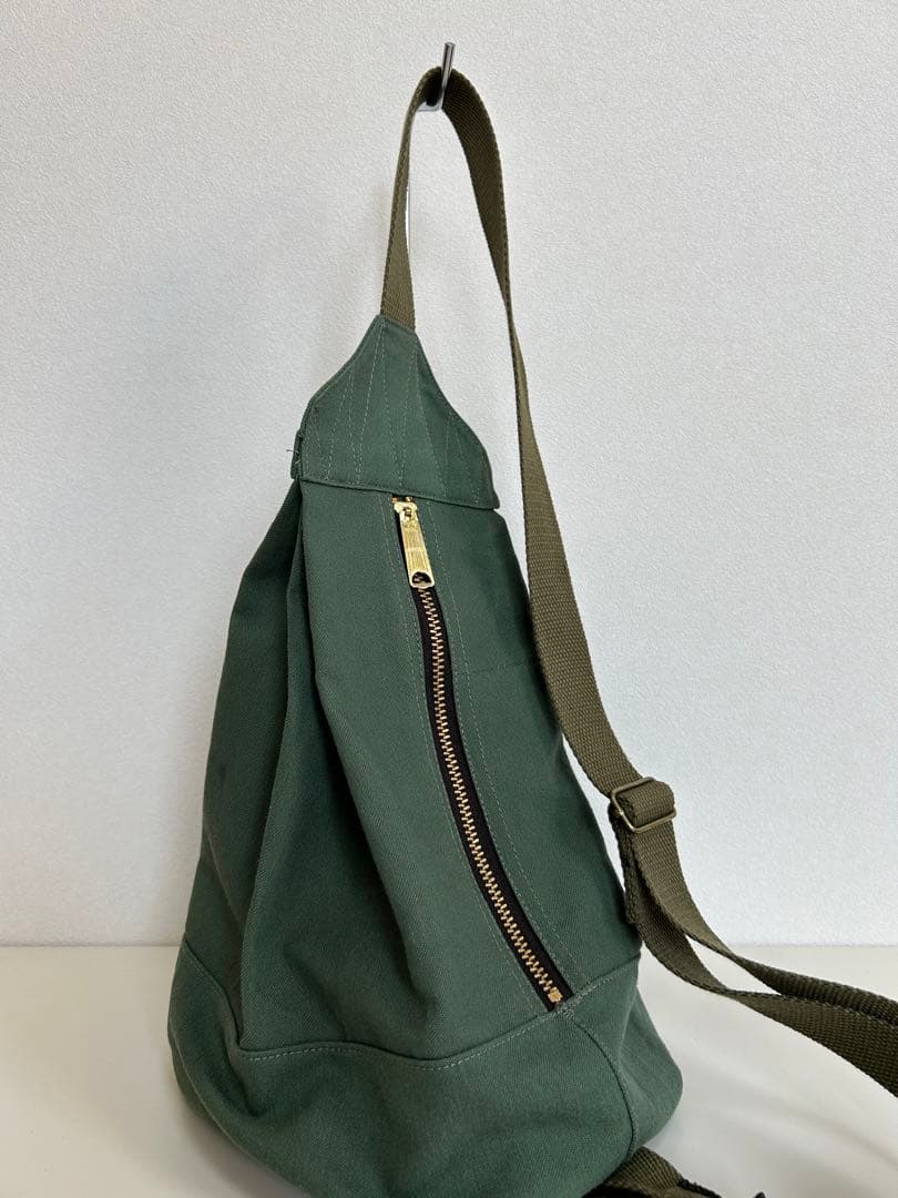 ビンテージ　リメイクバッグ　TALONzip アメリカ軍　ボディバッグshort